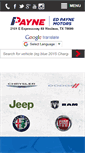 Mobile Screenshot of paynedodgechrysler.com